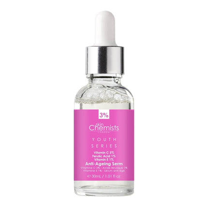 Anti-Ageing Serum Vitamin C 3%, Ferulic Acid 1%, Vitamin E 1% 30ml