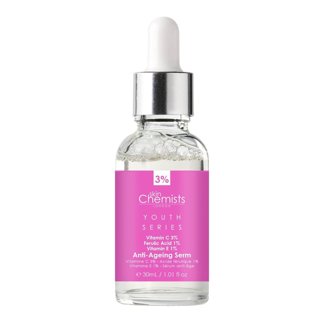 Anti-Ageing Serum Vitamin C 3%, Ferulic Acid 1%, Vitamin E 1% 30ml
