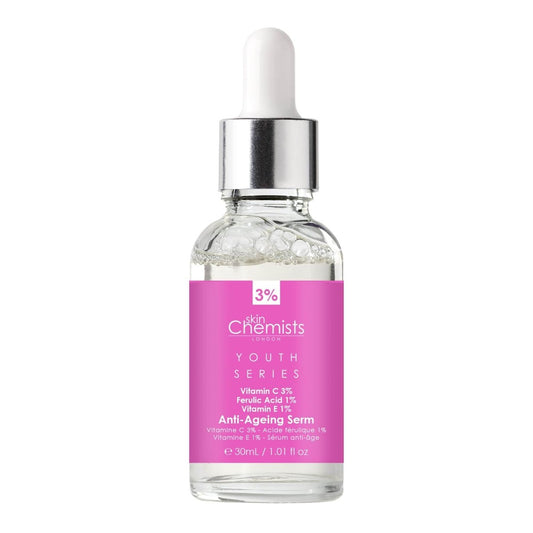 Anti-Ageing Serum Vitamin C 3%, Ferulic Acid 1%, Vitamin E 1% 30ml