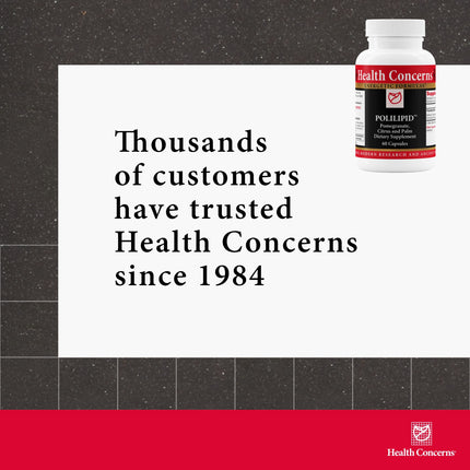 Health Concerns Polilipid – Cardiovascular & Cholesterol Support (60 Capsules)