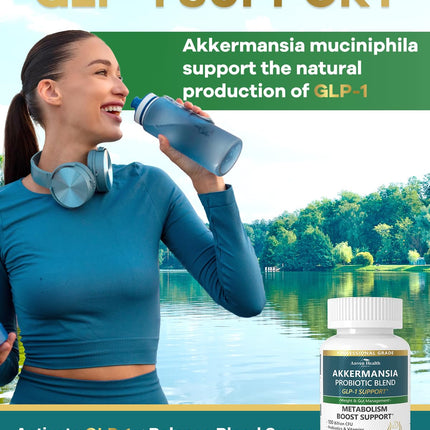 Anven Health GLP-1 Probiotic + Prebiotic, 100B CFU – 180 Capsules