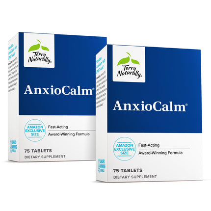 Terry Naturally AnxioCalm – Calming Support with Narrow-Leaved Coneflower (75 Tablets)