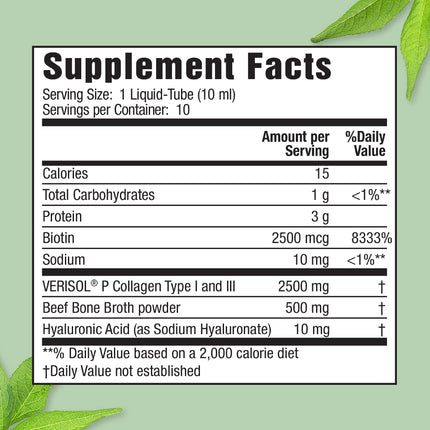 Applied Nutrition Liquid Collagen + Hyaluronic Acid – Skin & Nail Restoration (30 Servings, Pack of 3, Mixed Berry)