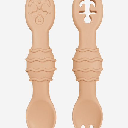 Bloom Bambini Silicon Spoon and Fork Set