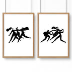 Oak Frame / A4 8.27 x 11.69 in / 21 x 29.7 cm / Satin Photo paper 280 gsm