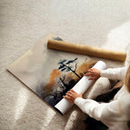 Unframed / A4 8.27 x 11.69 in / 21 x 29.7 cm / Satin Photo Paper 280 gsm