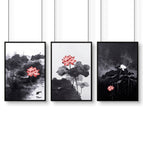 Black Frame / A4 8.27 x 11.69 in / 21 x 29.7 cm / Satin Photo Paper 280 gsm
