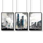 Black Frame / A4 8.27 x 11.69 in / 21 x 29.7 cm / Satin Photo Paper 280 gsm