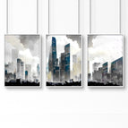 White Frame / A4 8.27 x 11.69 in / 21 x 29.7 cm / Satin Photo Paper 280 gsm