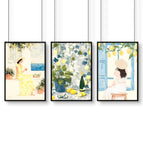 Black Frame / A4 8.27 x 11.69 in / 21 x 29.7 cm / Satin Photo Paper 280 gsm