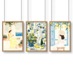 Oak Frame / A4 8.27 x 11.69 in / 21 x 29.7 cm / Satin Photo Paper 280 gsm