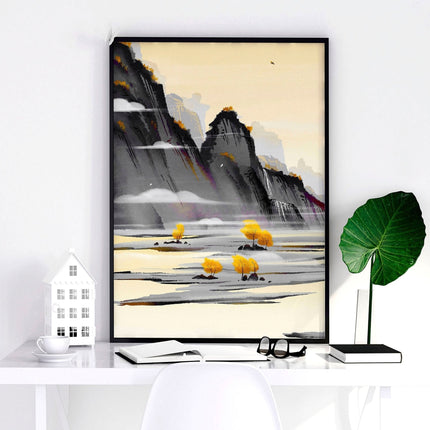 Art prints Japanese for bedroom | set of 3 wall art prints