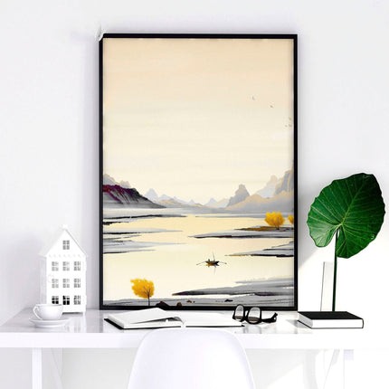 Art prints Japanese for bedroom | set of 3 wall art prints
