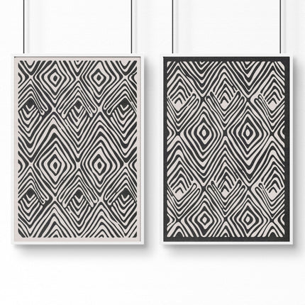 Art Wall Decoration | Set of 2 wall art prints