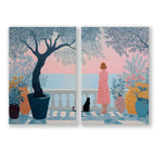 Canvas wrapped / 20 x 30 in / 50 x 76 cm / Polyester Canvas 260 gsm