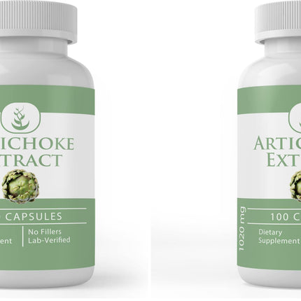 PURE ORIGINAL INGREDIENTS Artichoke Extract (100 Capsules) Pack of 2 | No Additives or Fillers | Lab Verified