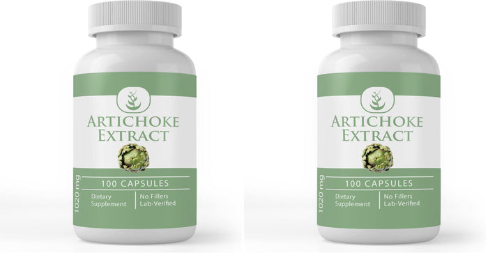PURE ORIGINAL INGREDIENTS Artichoke Extract (100 Capsules) Pack of 2 | No Additives or Fillers | Lab Verified