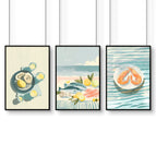 Black Frame / A4 8.27 x 11.69 in / 21 x 29.7 cm / Satin Photo Paper 280 gsm