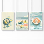 White Frame / A4 8.27 x 11.69 in / 21 x 29.7 cm / Satin Photo Paper 280 gsm
