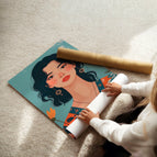Unframed / A4 8.27 x 11.69 in / 21 x 29.7 cm / Satin Photo Paper 280 gsm
