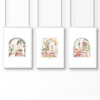 White Frame / A4 8.27 x 11.69 in / 21 x 29.7 cm / Satin Photo Paper 280 gsm