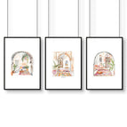 Black Frame / A4 8.27 x 11.69 in / 21 x 29.7 cm / Satin Photo Paper 280 gsm