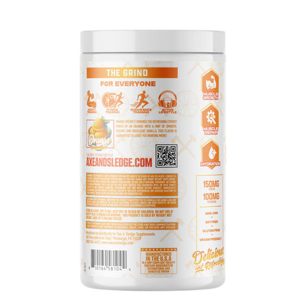 Axe & Sledge The Grind Essential Amino Acids — Stimulant-Free Vegan EAA & BCAA Powder
