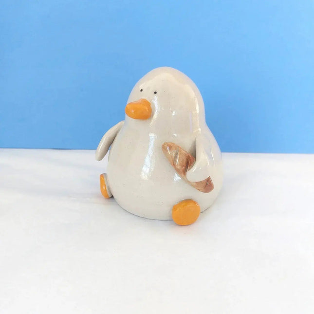 Ed with the Bread - Baguette Duck