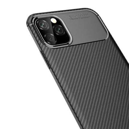 Carbon Fibre TPU Black Case - For iPhone 11 Pro