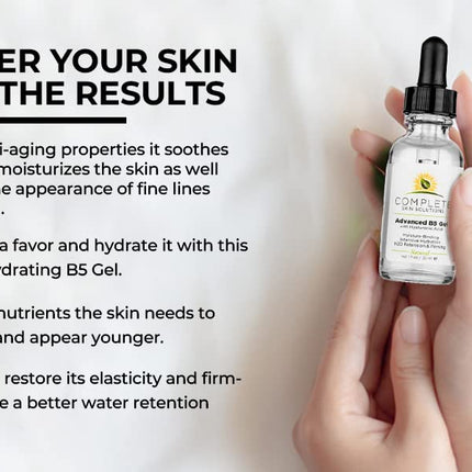 Advanced B5 Gel with Hyaluronic Acid 1 oz - Hydrating Vitamin B5 Serum