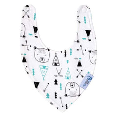 Baby Bandana Dribble Bibs Cotton Pack Of 8 - Boys