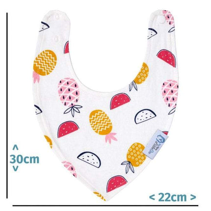 Baby Bandana Dribble Bibs Cotton Pack Of 8 - Girls
