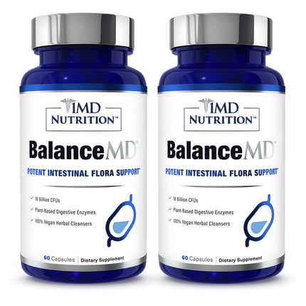 BalanceMD Vaginal Probiotics – 1MD Nutrition | Oregano & Caprylic Acid with Lactobacillus | 120 Capsules