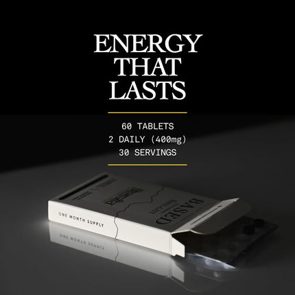 Based Shilajit | Pure Shilajit Tablets with Max Potency, Energy & Immune Support for Men and Women | Rich in Fulvic Acid and 85+ Trace Minerals, 60 Tablets
