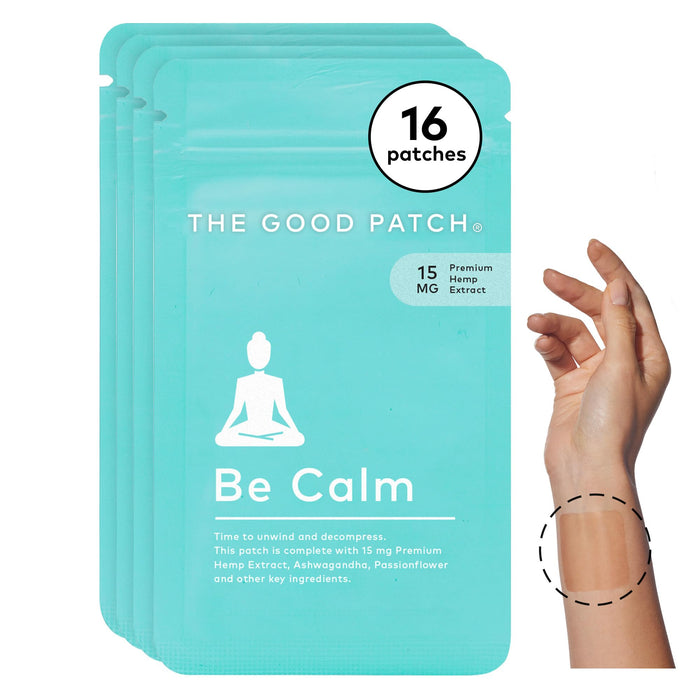 The Good Patch Be Calm Patch with Hemp – Unwind & Decompress