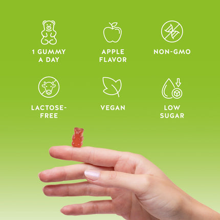 Bears with Benefits ACV Gummies – Metabolism, Digestion & Detox with Iodine (30 Gummies)