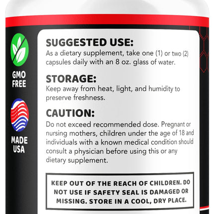 (2 Pack) Beast Force for Men Pills – Official BeastForce Capsules, All-Natural Maximum Strength, 120 Capsules