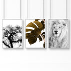 White Frame / A4 8.27 x 11.69 in / 21 x 29.7 cm / Satin Photo Paper 280 gsm