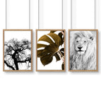 Oak Frame / A4 8.27 x 11.69 in / 21 x 29.7 cm / Satin Photo Paper 280 gsm