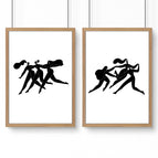 Oak Frame / A4 8.27 x 11.69 in / 21 x 29.7 cm / Satin Photo paper 280 gsm