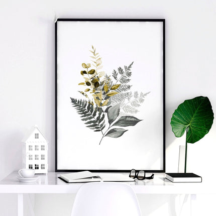 Artwork for Bedroom Walls | Grey Set of 3 Prints