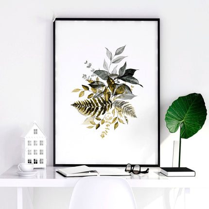Artwork for Bedroom Walls | Grey Set of 3 Prints
