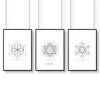 Black Frame / A4 8.27 x 11.69 in / 21 x 29.7 cm / Satin Photo Paper 280 gsm