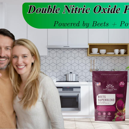 Beets Superfoods Blended Powder Juice – Nitric Oxide Booster & Energy Blend