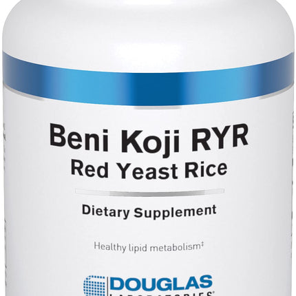 Douglas Laboratories Beni Koji Red Yeast Rice | Fermented Red Rice for Healthy Lipid Metabolism | 120 Capsules