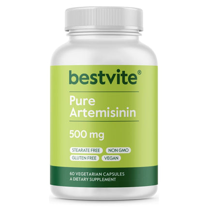 BESTVITE Artemisinin 500mg Capsule – 60 Vegetarian Capsules | No Fillers, Vegan, Gluten Free, Non-GMO
