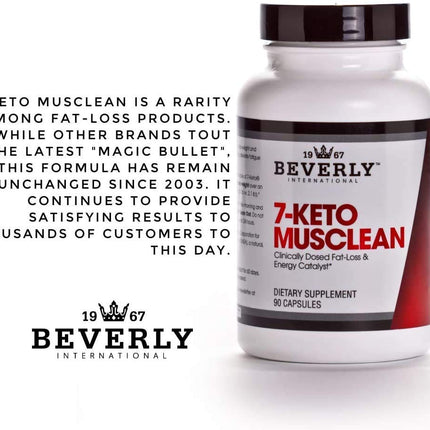 Beverly International 7-Keto Musclean — Lose Fat, Preserve Muscle (90 caps)