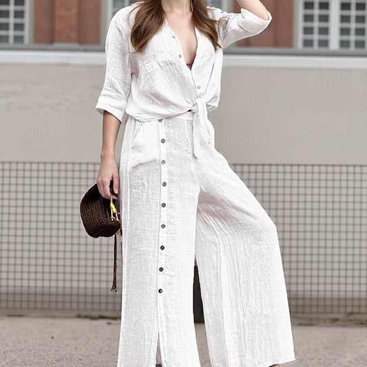 European And American Fashion Elegant Style Pure Color Slimming Suit