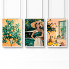White Frame / A4 8.27 x 11.69 in / 21 x 29.7 cm / Satin Photo Paper 280 gsm