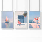 White Frame / A4 8.27 x 11.69 in / 21 x 29.7 cm / Satin Photo Paper 280 gsm